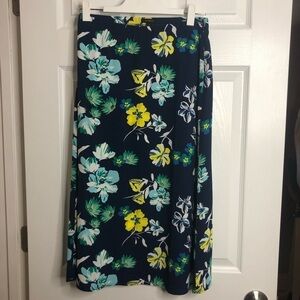 Halogen Bright Floral Long Skirt Easter Summer Spring S Modest